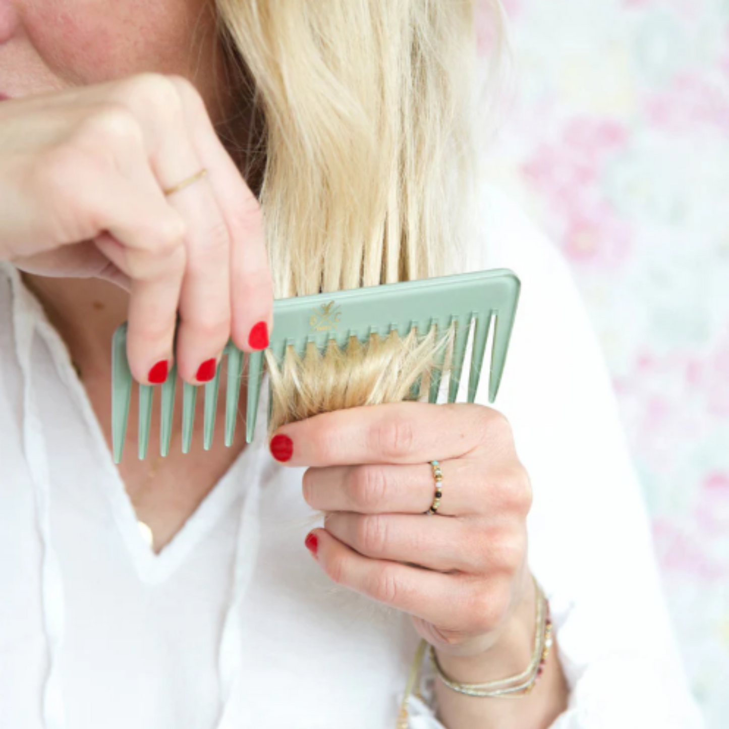 Detangling Comb - Opaline