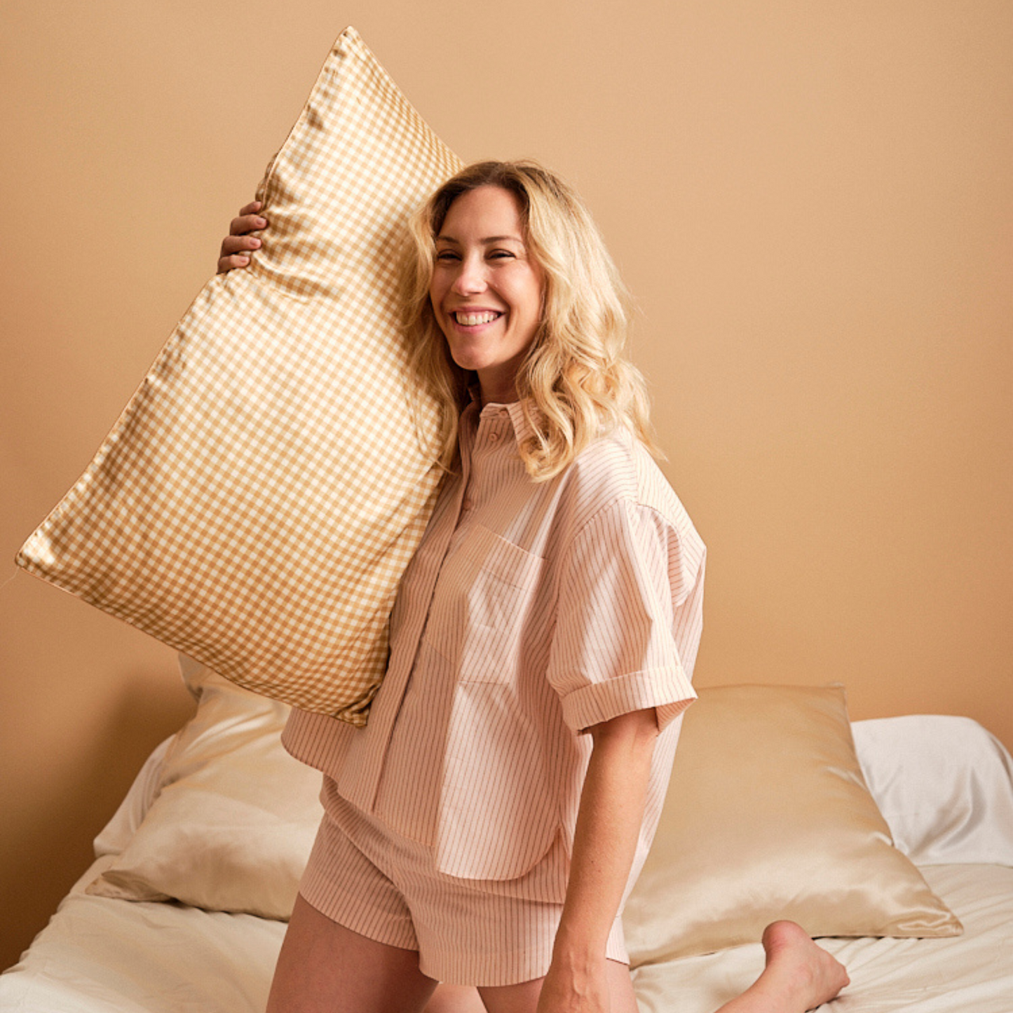 100% Pure Mulberry Silk Zippered Pillowcase